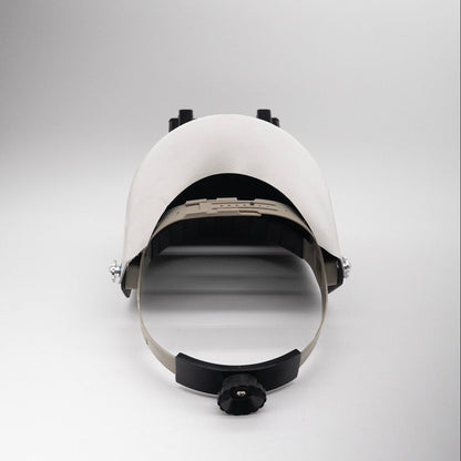Tiger Scoop - Black On White Leather