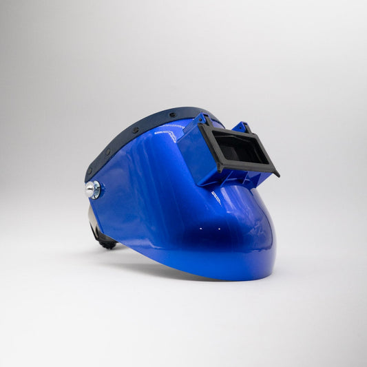 Tiger Scoop - Blue On Navy Leather
