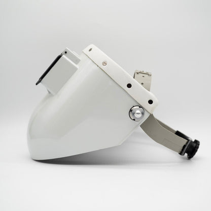 Tiger Scoop - White on White Leather