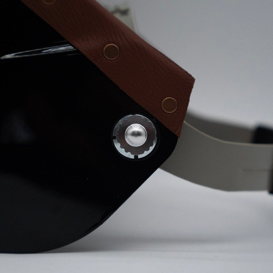 Phantom - Black on Brown Leather