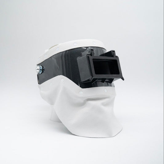 Tiger Scoop Pro - Grey On White Leather