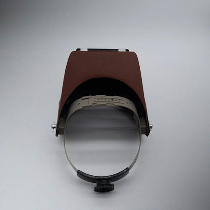 Phantom - White On Brown Leather