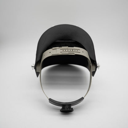 Tiger Scoop - White On Black Leather