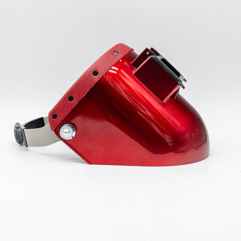 Tiger Scoop - Red On Red Leather