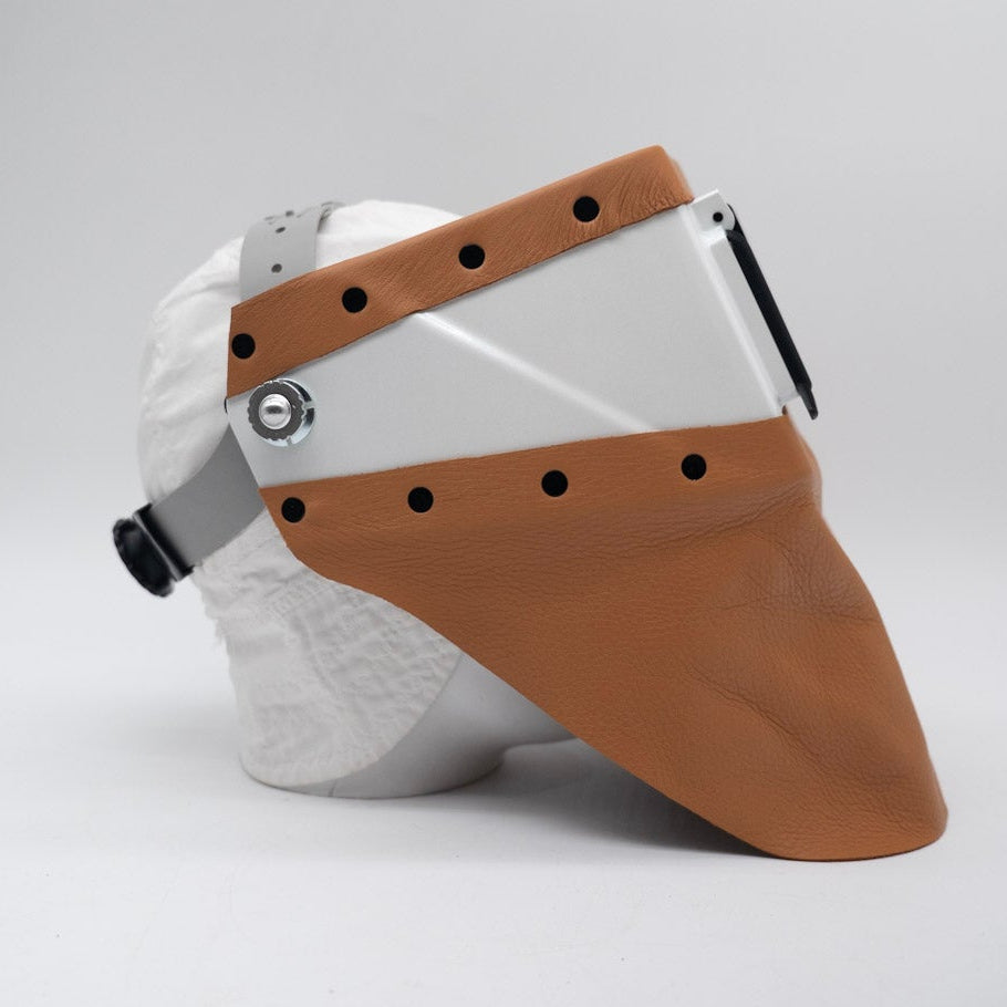 Phantom Pro - White On Tan Leather