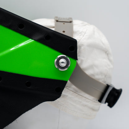 Phantom Pro - Green On Black Leather
