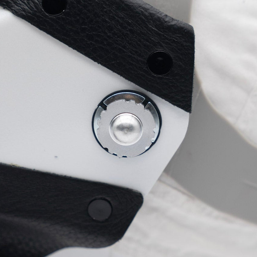 Phantom Pro - White On Black Leather