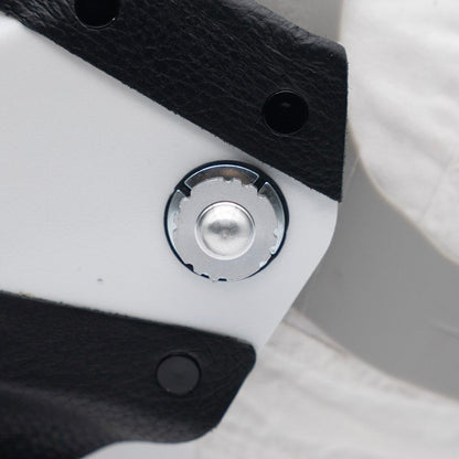 Phantom Pro - White On Black Leather