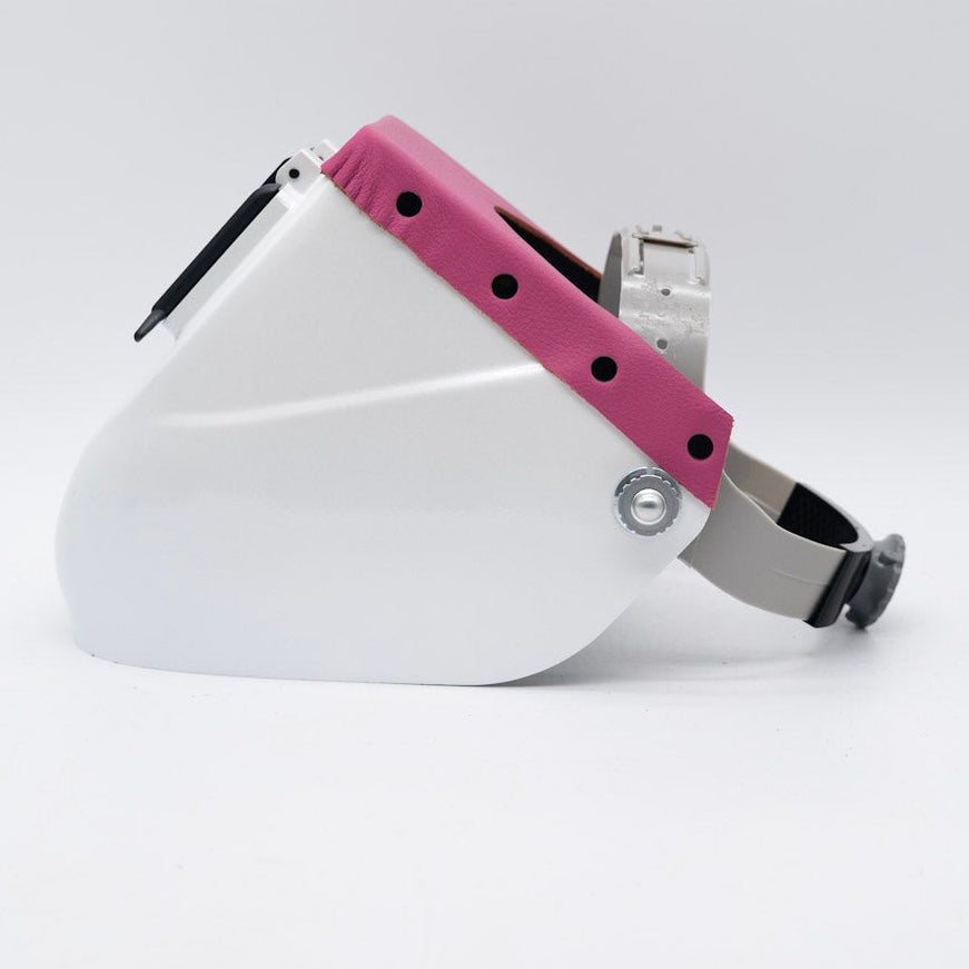 Phantom - White On Pink Leather