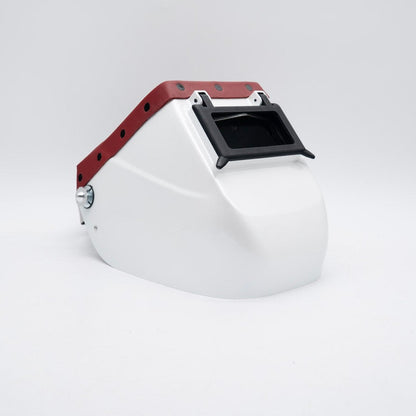 Phantom - White On Red Leather