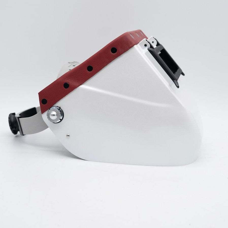 Phantom - White On Red Leather
