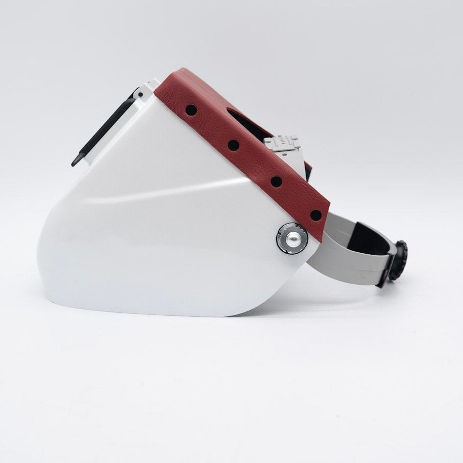 Phantom - White On Red Leather