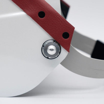 Phantom - White On Red Leather
