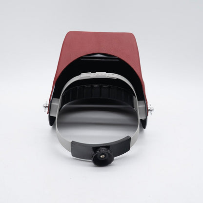 Phantom - White On Red Leather