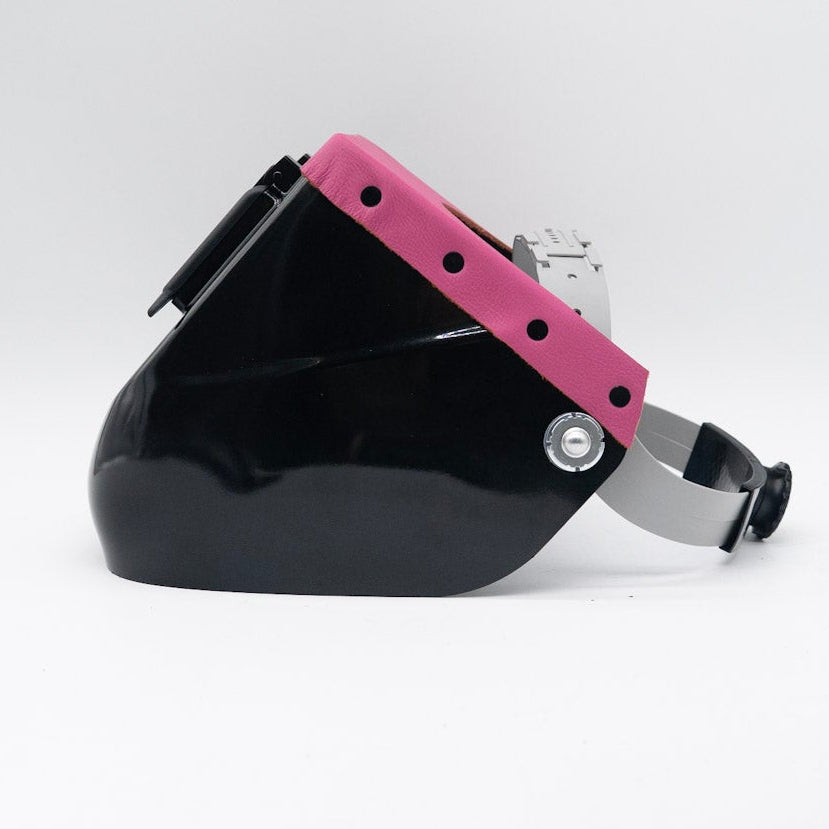 Phantom - Black On Pink Leather